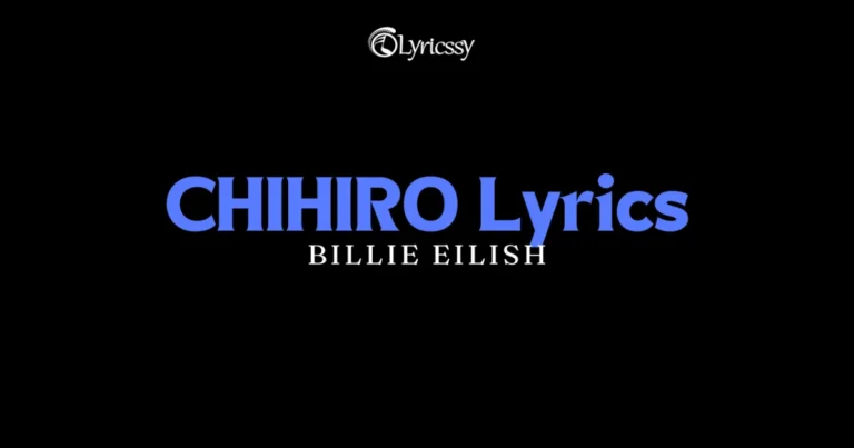 CHIHIRO Lyrics