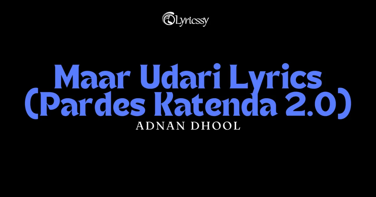 Maar Udari Lyrics