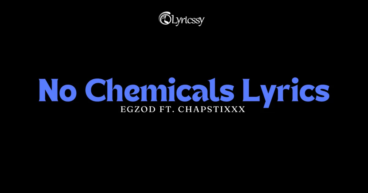 No Chemicals Lyrics