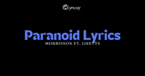 Paranoid Lyrics