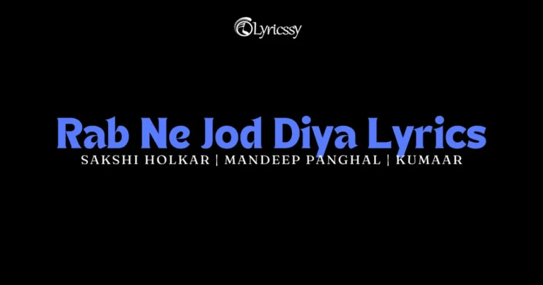 Rab Ne Jod Diya Lyrics
