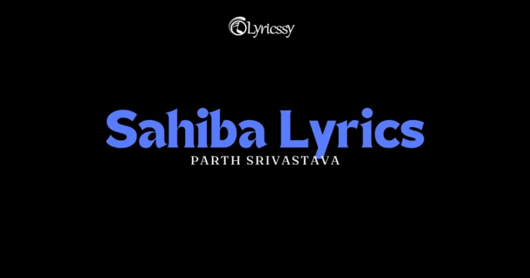 Sahiba Lyrics