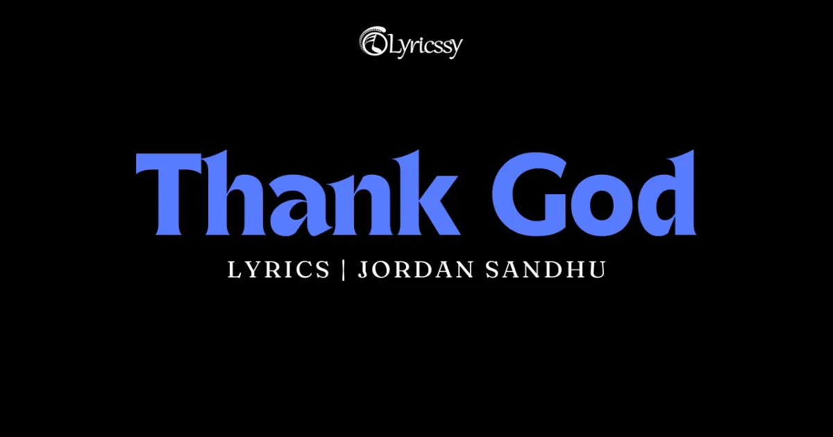 Thank God Lyrics