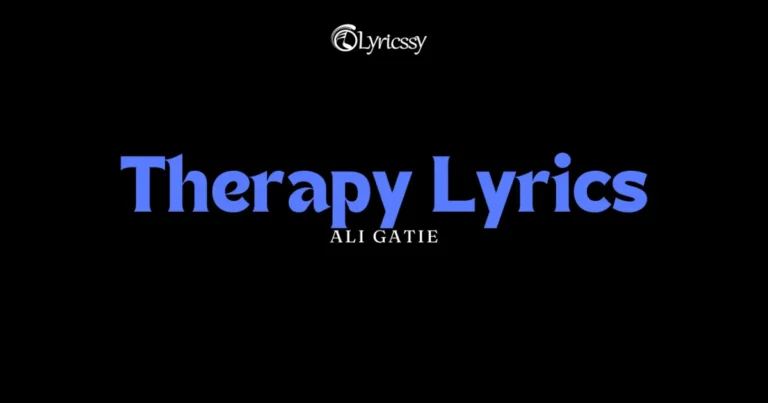 Therapy Lyrics