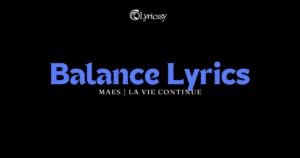 Balance Lyrics