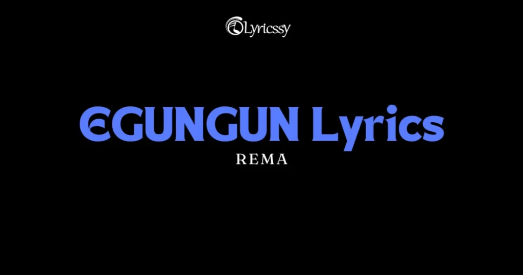 EGUNGUN Lyrics