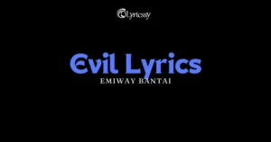 Evil Lyrics