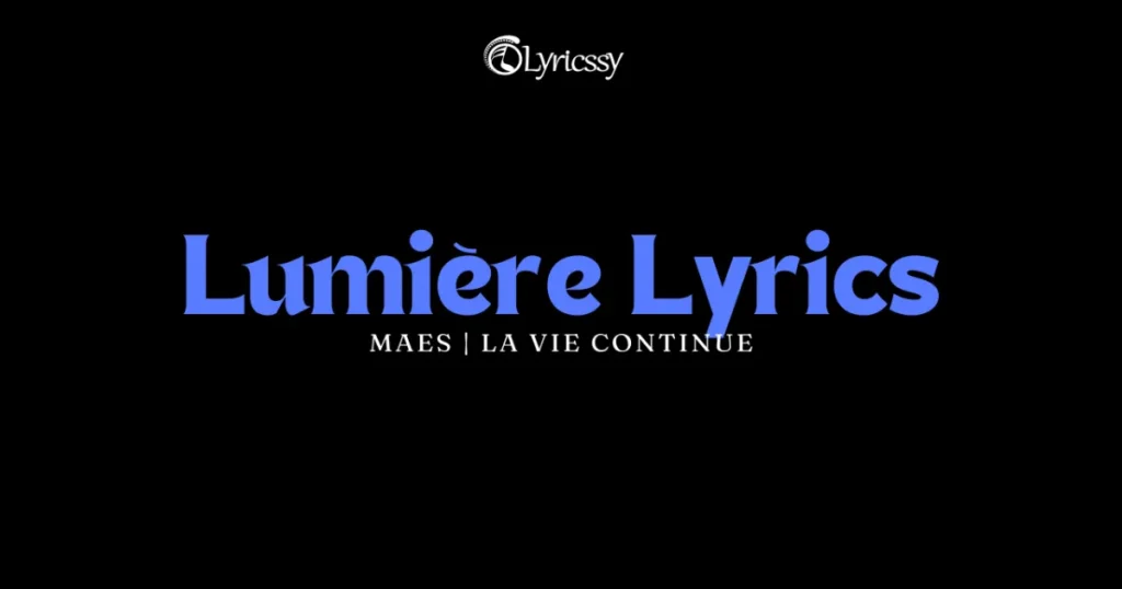 Lumière Lyrics