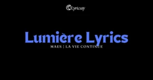 Lumière Lyrics