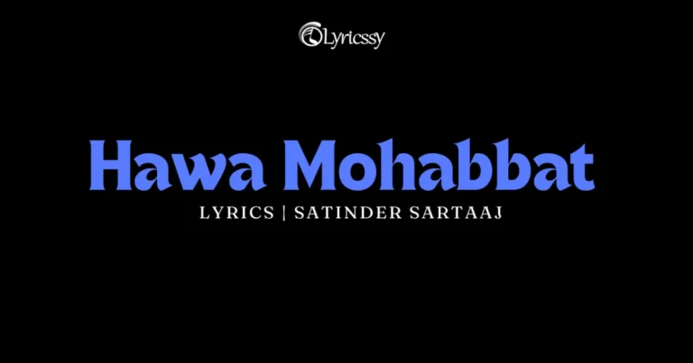 Hawa Mohabbat Lyrics