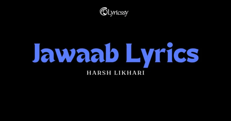 Jawaab Lyrics