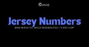 Jersey Numbers Lyrics