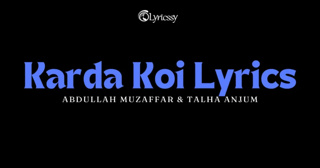 Karda Koi Lyrics