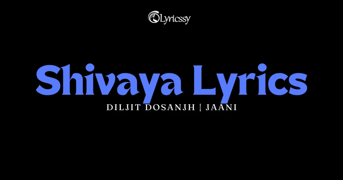 Shivaya Lyrics